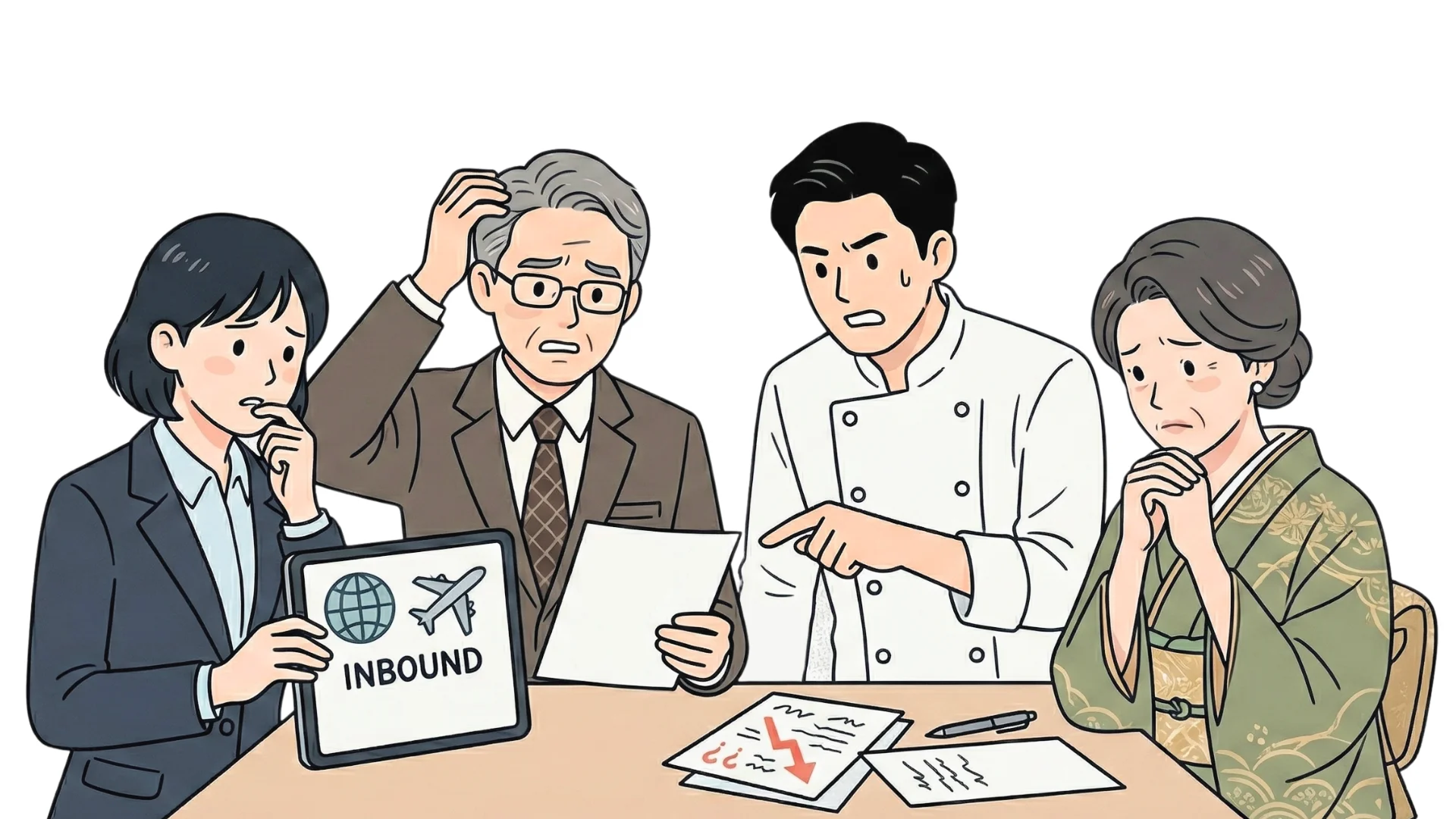 飲食店がインバウンド対策で悩む、3つの壁