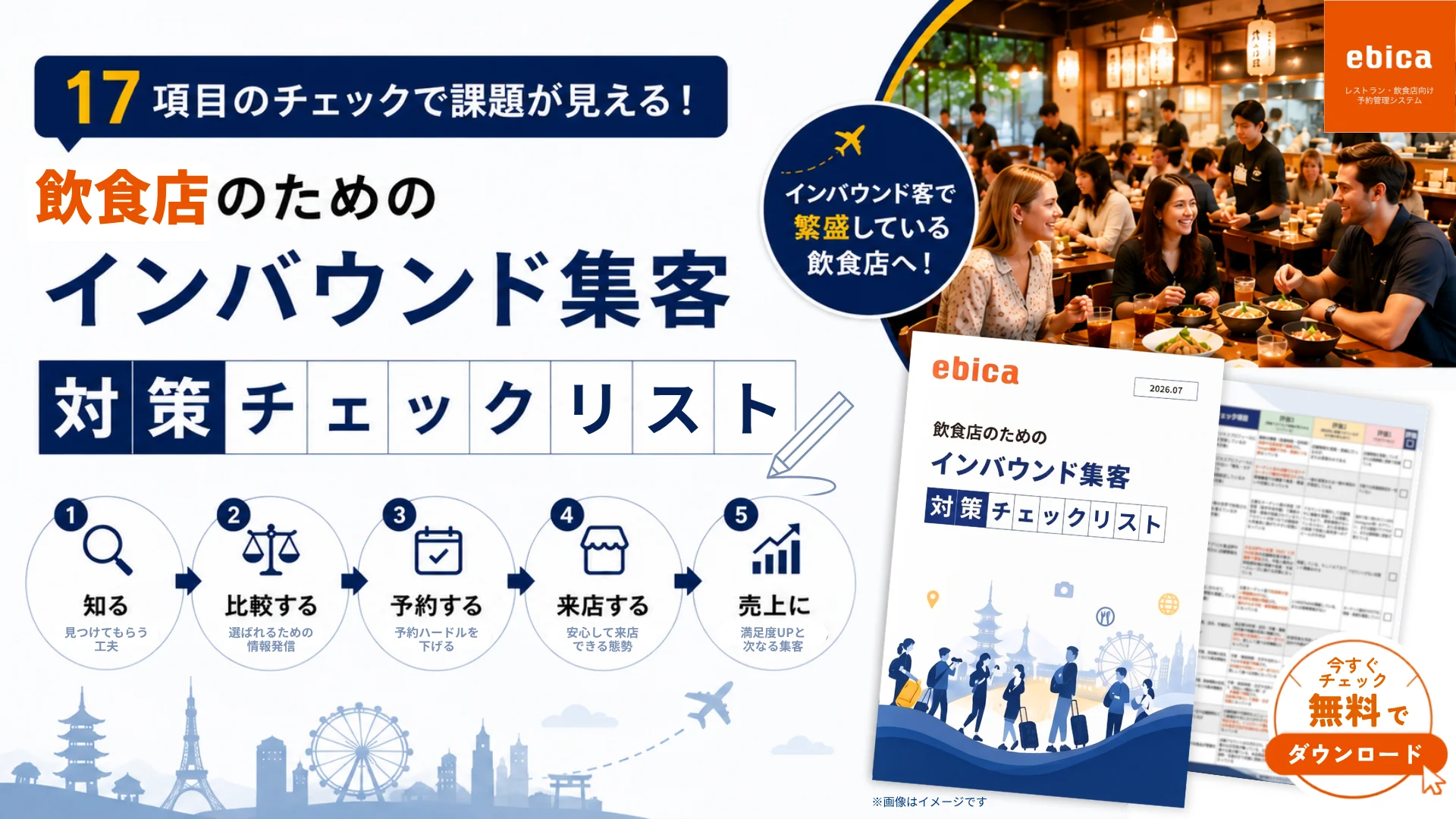 飲食店インバウンドチェックリスト