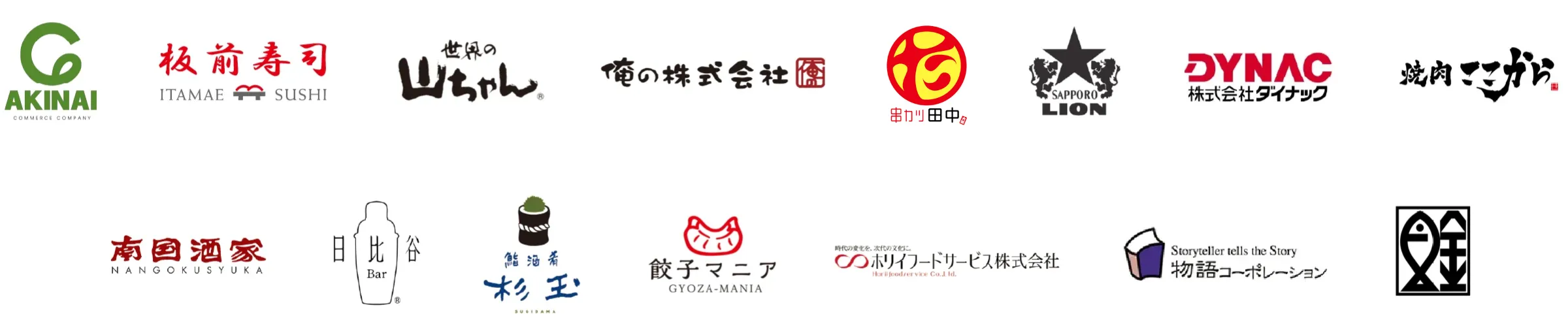 飲食店向け予約管理システム「ebica」導入企業